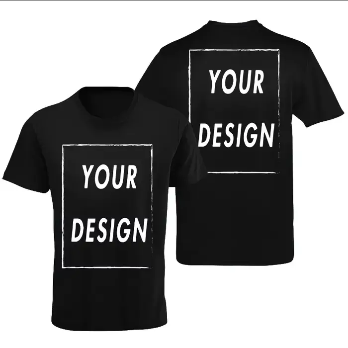 T-shirt Personnalisé 100% Coton pour Homme