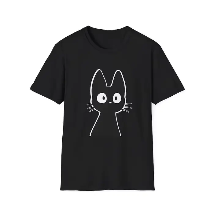 T-shirt chat, t-shirts graphiques chat chat japonais Kawaii, cadeaux pour amis, livraison Kikis Jij