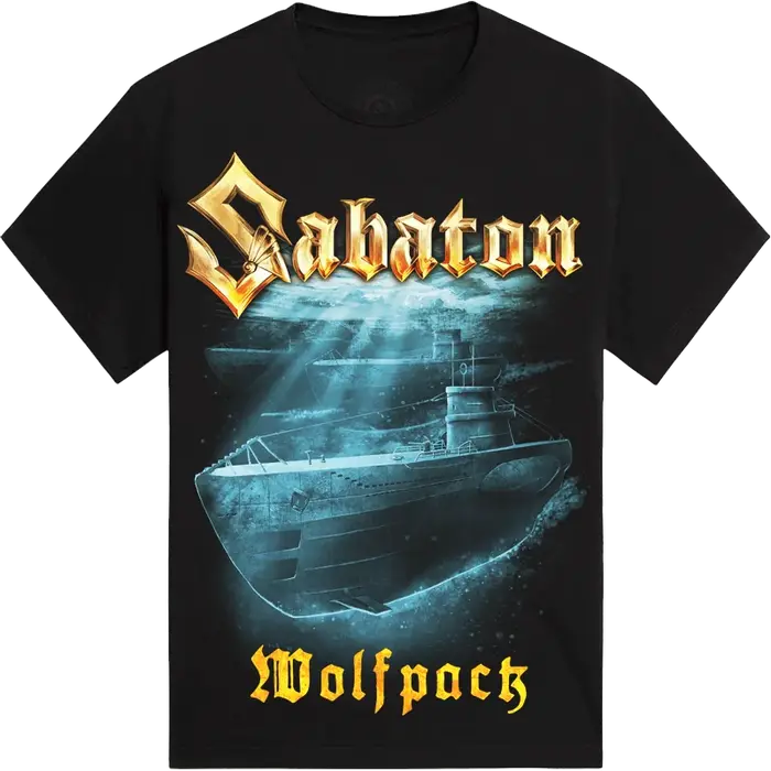 Sabaton flotte Kriegsmarine Ablum T-shirts métal groupe de Rock Fan impression