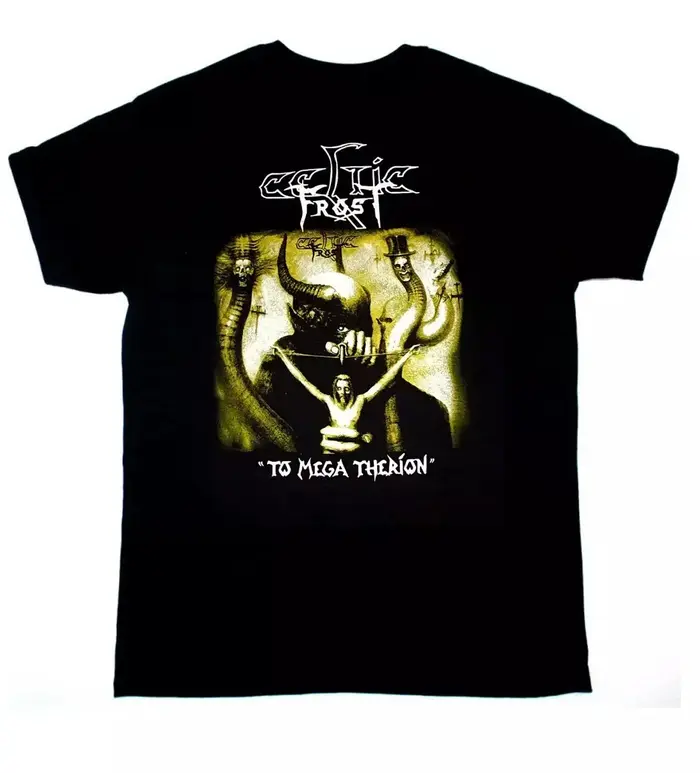 CELTIC FROST To Mega Therion – t-shirt unisexe pour fans, Vintage, avec image graphique, nouvelle co