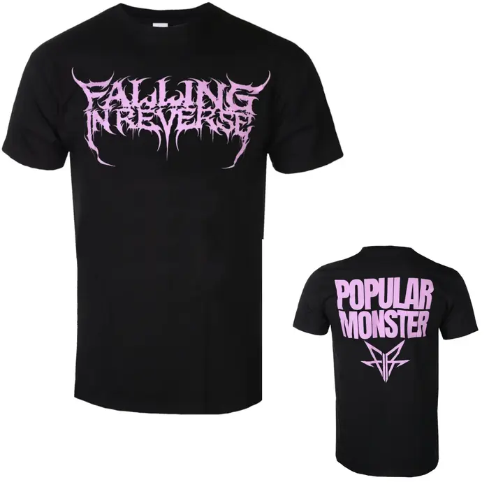 Nouveau T-shirt en coton avec motif Falling in Reverse, unisexe, manches courtes, été, marque de mod