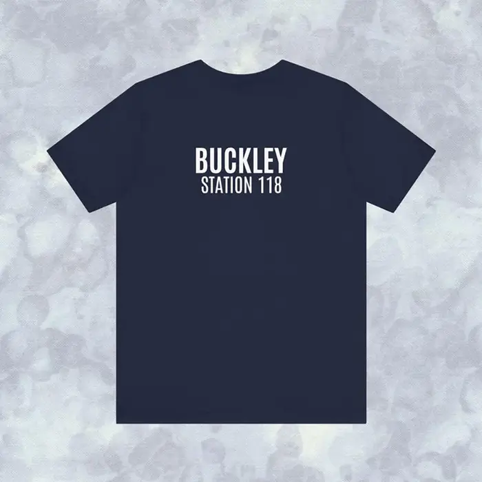 9-1-1 TV Show LAFD T-Shirt Evan Buckley Eddie Diaz Bobby Nash Hen Wilson Chimney Han Shirts Firefighter Tv