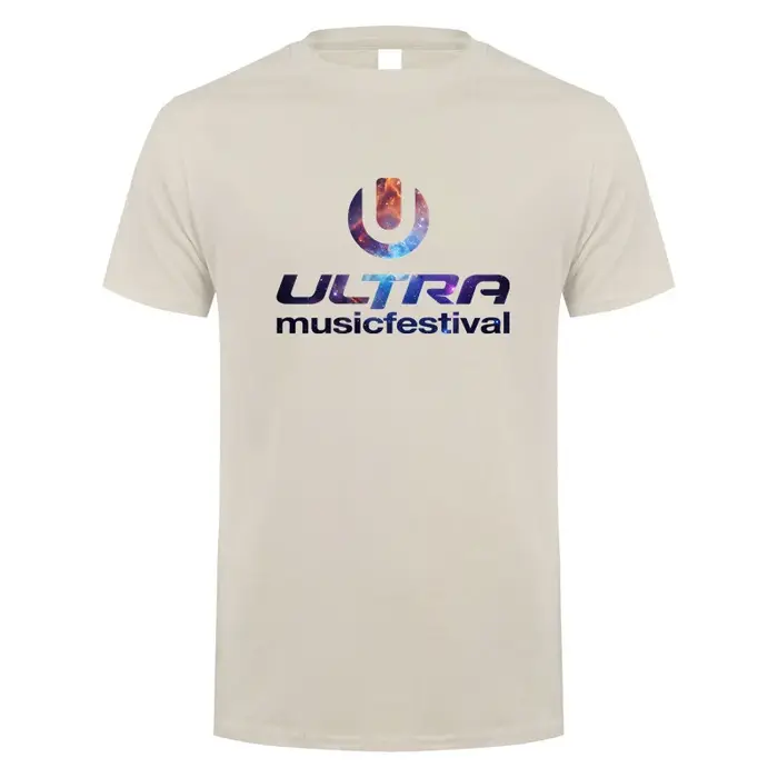 Ultra Festival de musique t-shirt hommes à manches courtes coton T-shirts été