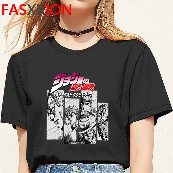 Jojo's Ives Arre Adventure-T-shirt de dessin animé drôle pour homme