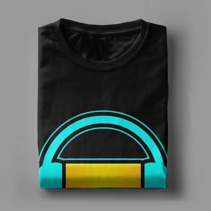 T-shirt Geometry Dash Vintage pour hommes et femmes