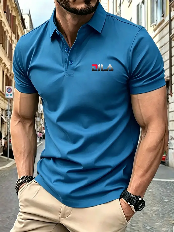 Polo à manches courtes pour homme