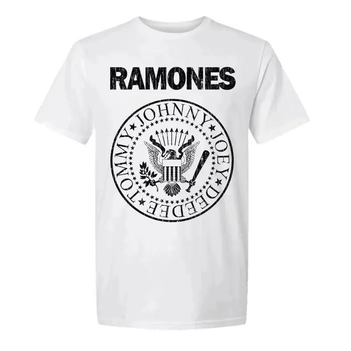 T-shirt Ramones Punk Rock New York The Ramones Misfits Rock N' Roll pour hommes et femmes Top Y2k