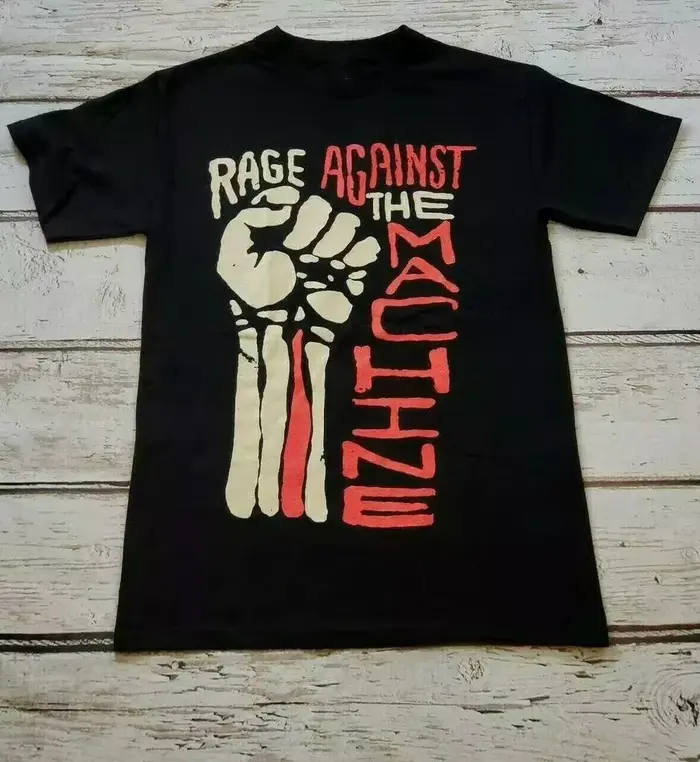 T-shirt unisexe Rage Against The Machine Band Hand Up