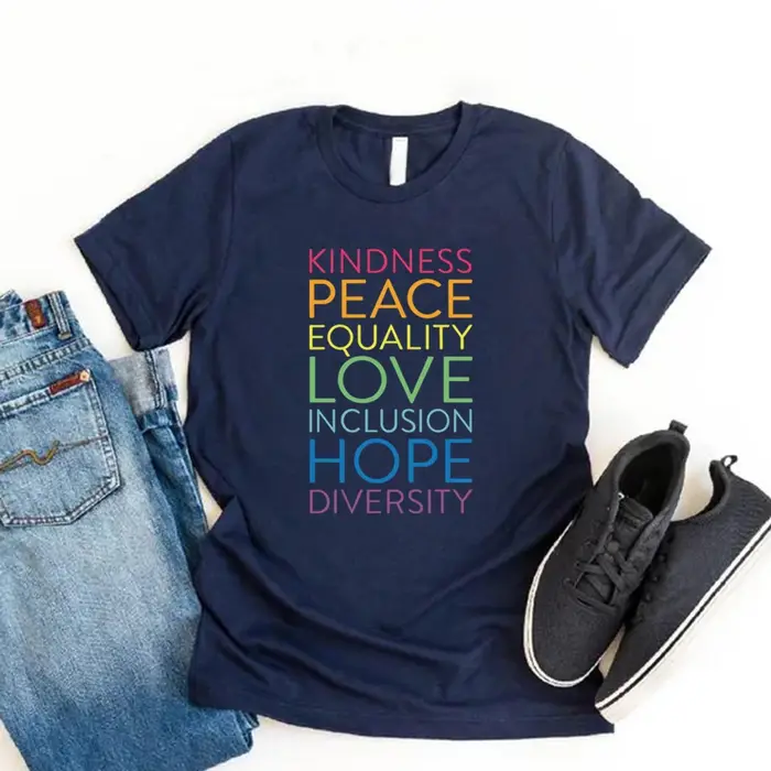 T-shirt Kindness, paix