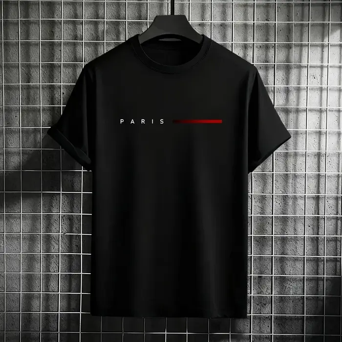 Nouveau t-shirt tendance pour hommes