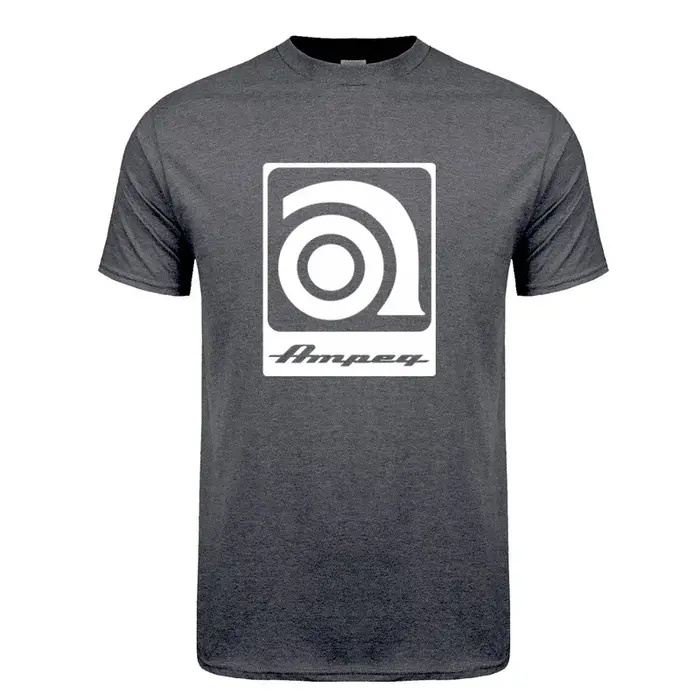 Ampeg musique Logo t-shirt hommes coton été à manches courtes drôle hauts