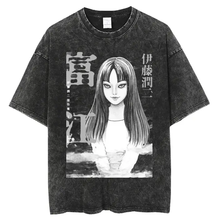 T-shirt graphique Horror Manga Tomie pour hommes et femmes