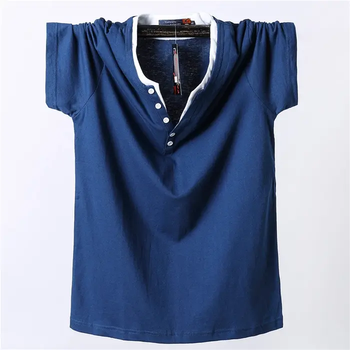 T-shirt à Manches Courtes en Coton pour Homme