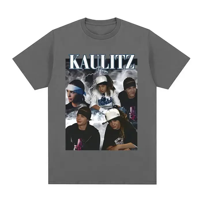 Rock Band Tokio hôtel Tom Kaulitz graphique T-shirt hommes vêtements Hip Hop Punk gothique