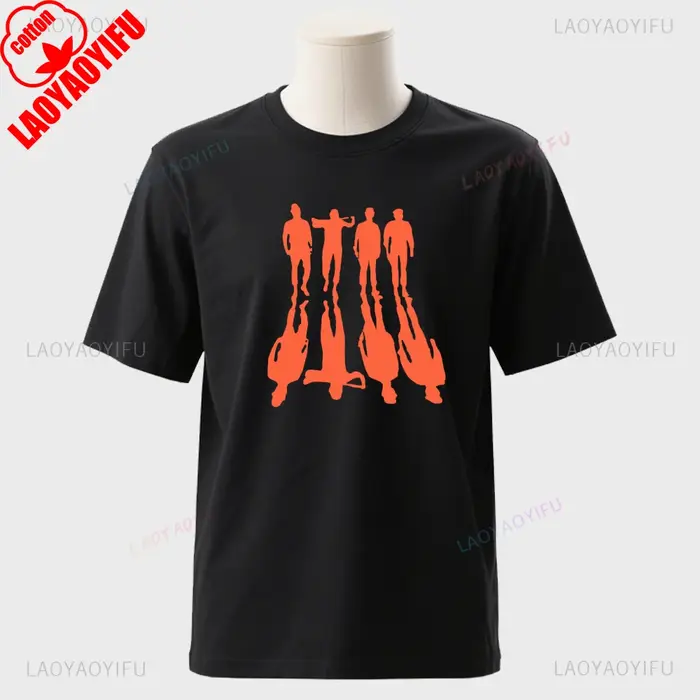 Un horloge Orange 80s Vintage film T-Shirt femme homme mode décontracté classique col rond haute qualité coton graphique t dessus de chemise