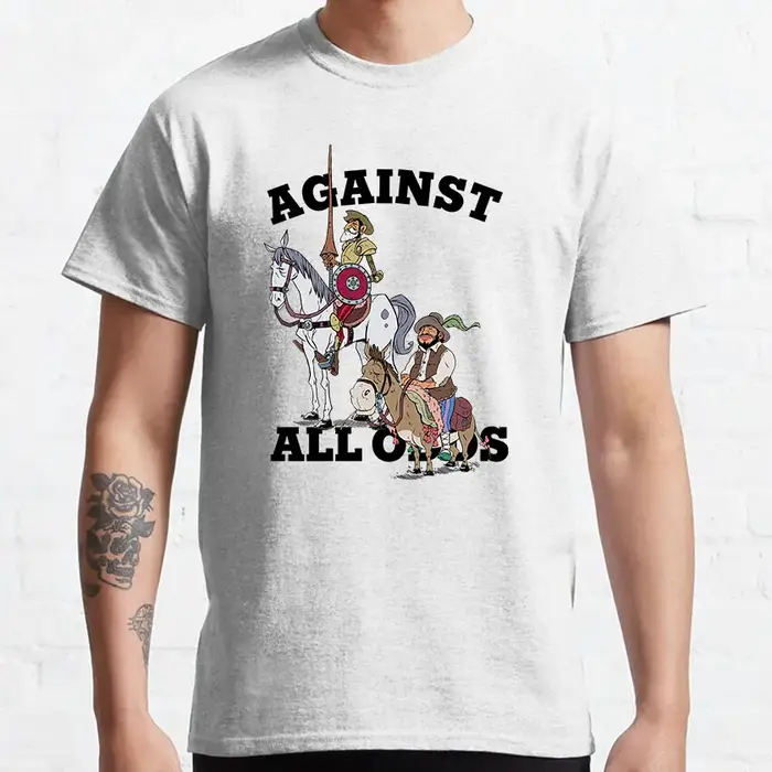 T-shirt humoristique imprimé de la littérature espagnole