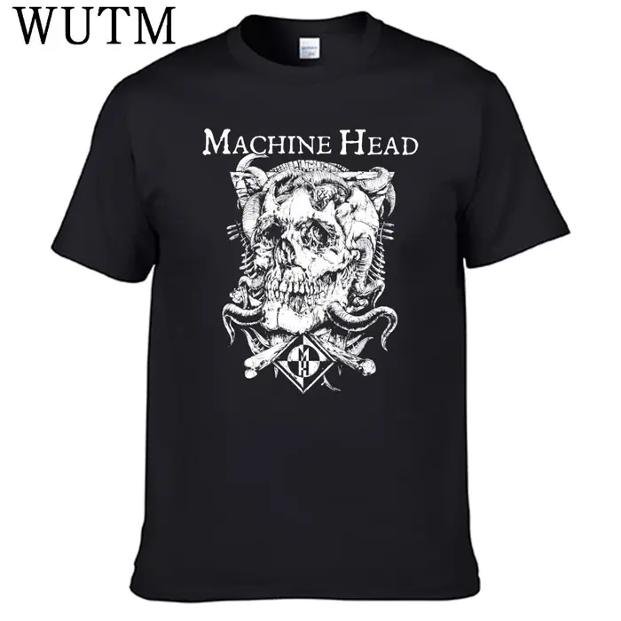 T-shirt tête de Machine 100% coton pour hommes