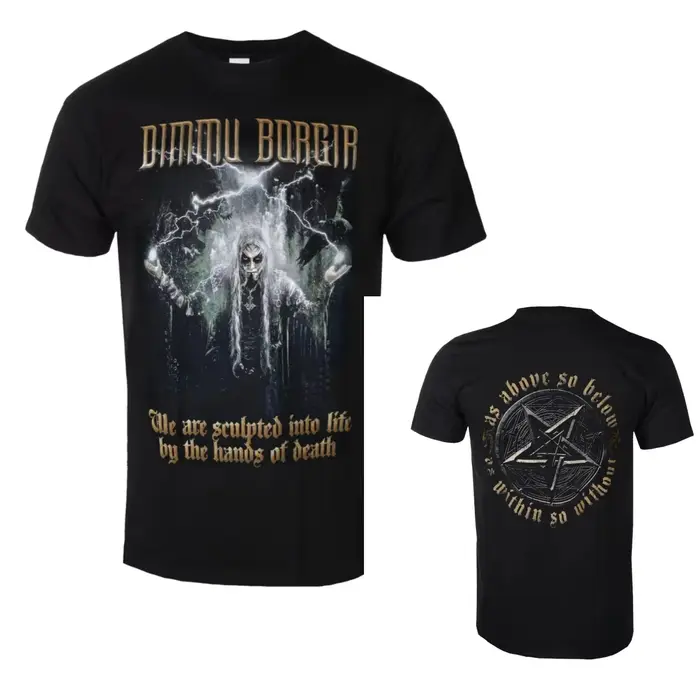 Art Classic Dimmu Borgir Band T-shirt décontracté en coton avec motif pour hommes et femmes, streetw