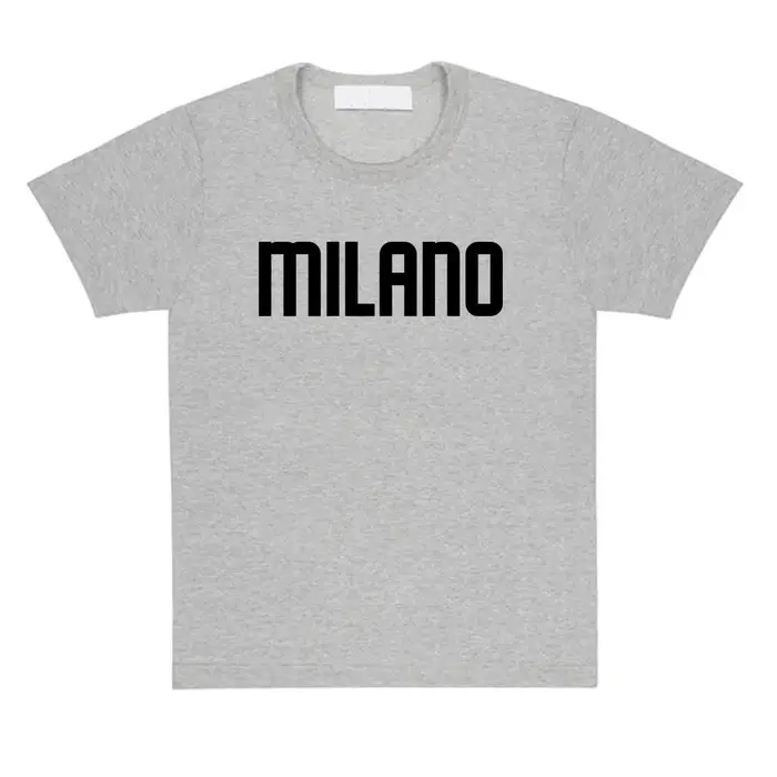 T-shirt imprimé Milano City pour hommes et femmes