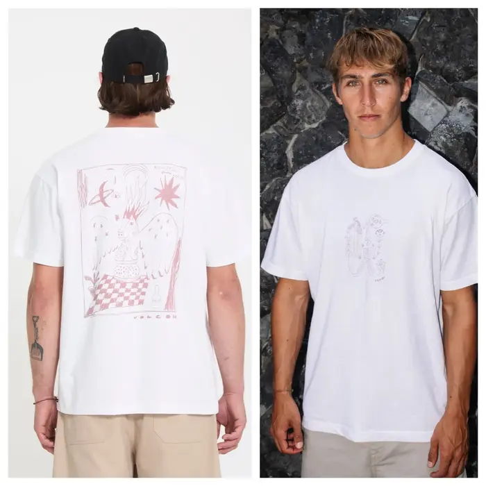 T-shirt graphique unisexe en coton 100% à col rond