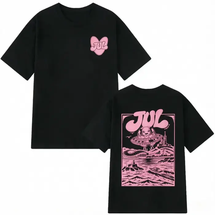 T-shirt graphique Rapper Jul pour hommes et femmes