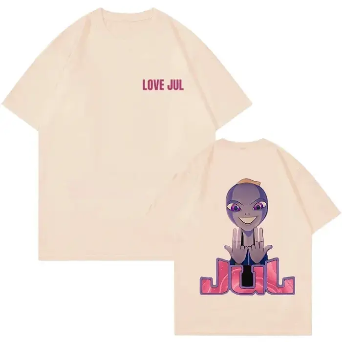 Nouveau T-shirt graphique vintage Rapper Jul pour hommes et femmes