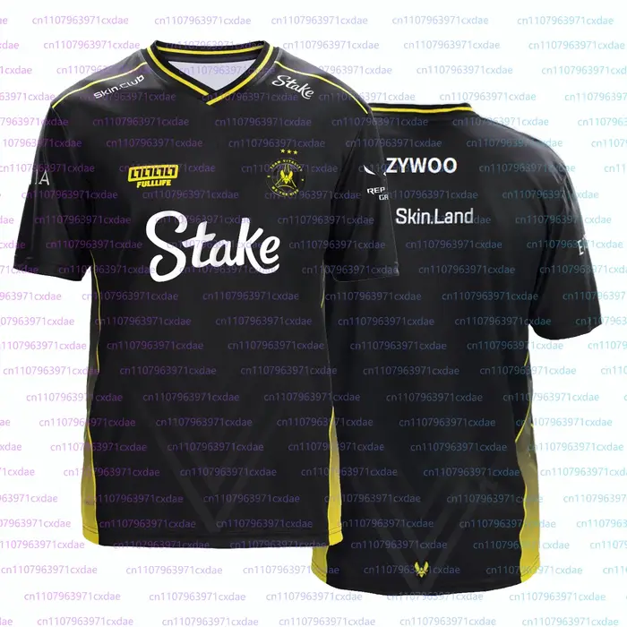 Maillot de sport LEC 2026 Printemps Vitality pour hommes – Tenue de club d'e-sport LOL – T-shirts de jeu