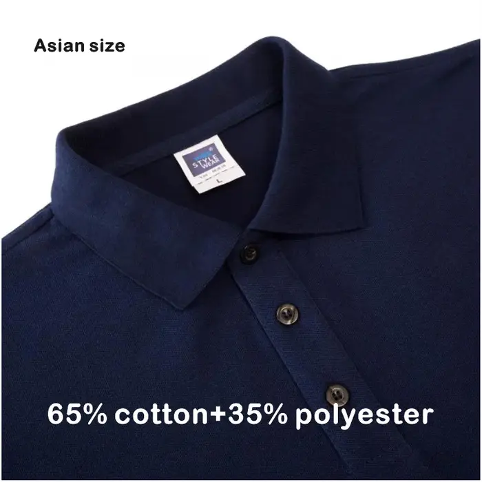 Polo personnalisé à manches longues pour hommes et femmes