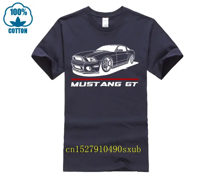 T-Shirt Premium pour les Fans de voitures Ford Mustang GT 2011, cadeau de noël, col rond, cool pour hommes