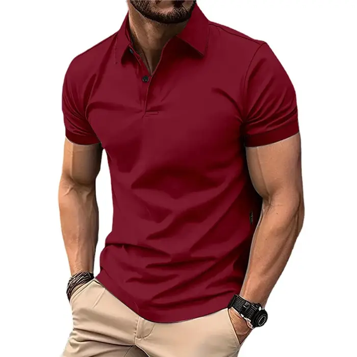 Polo d'été à manches courtes pour hommes
