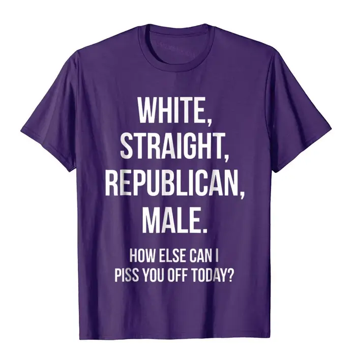 T-shirt imprimé en coton pour hommes
