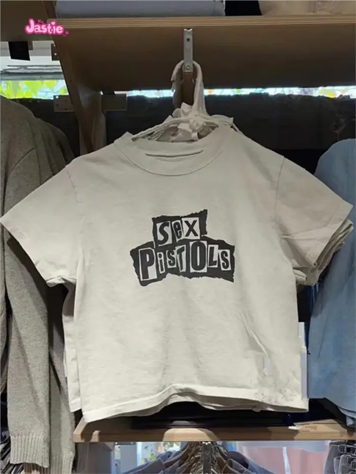 T-shirt manches courtes col rond femme