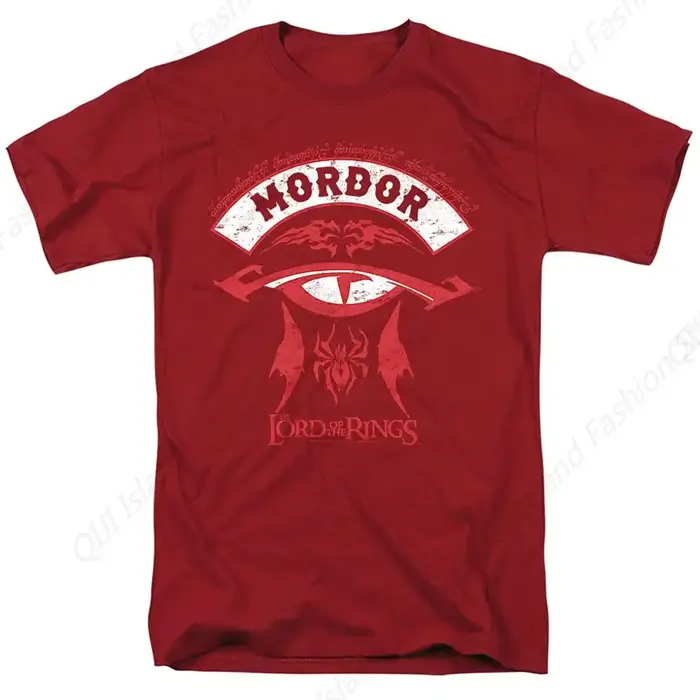 T-shirt du Seigneur des Anneaux Mordor pour Adulte, Unisexe