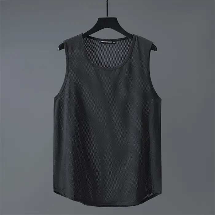 Débardeur d'été pour hommes, grande taille 10XL 11XL, gilet d'été respirant, couleur unie, gilet de 