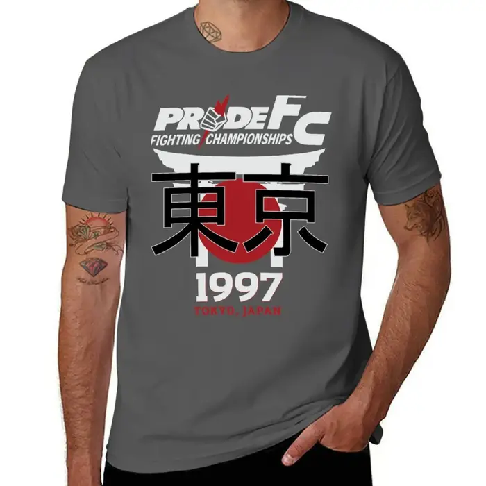 Pride FC Vintage 1997 Tokyo Japon T-shirt à motif graphique créatif