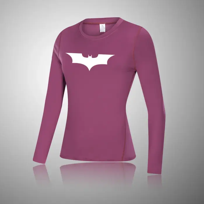 T-shirt de yoga à manches longues pour femmes