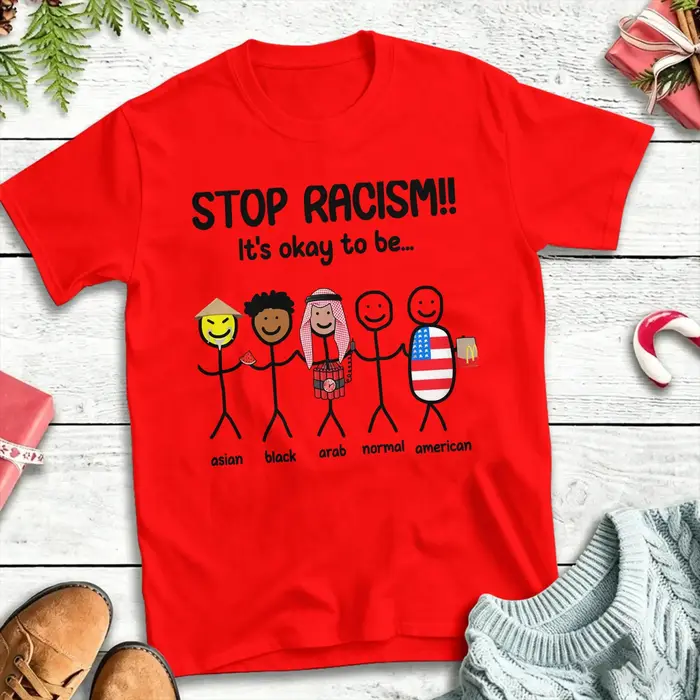 T-shirts Stop Racism It's Okay To Be Asian