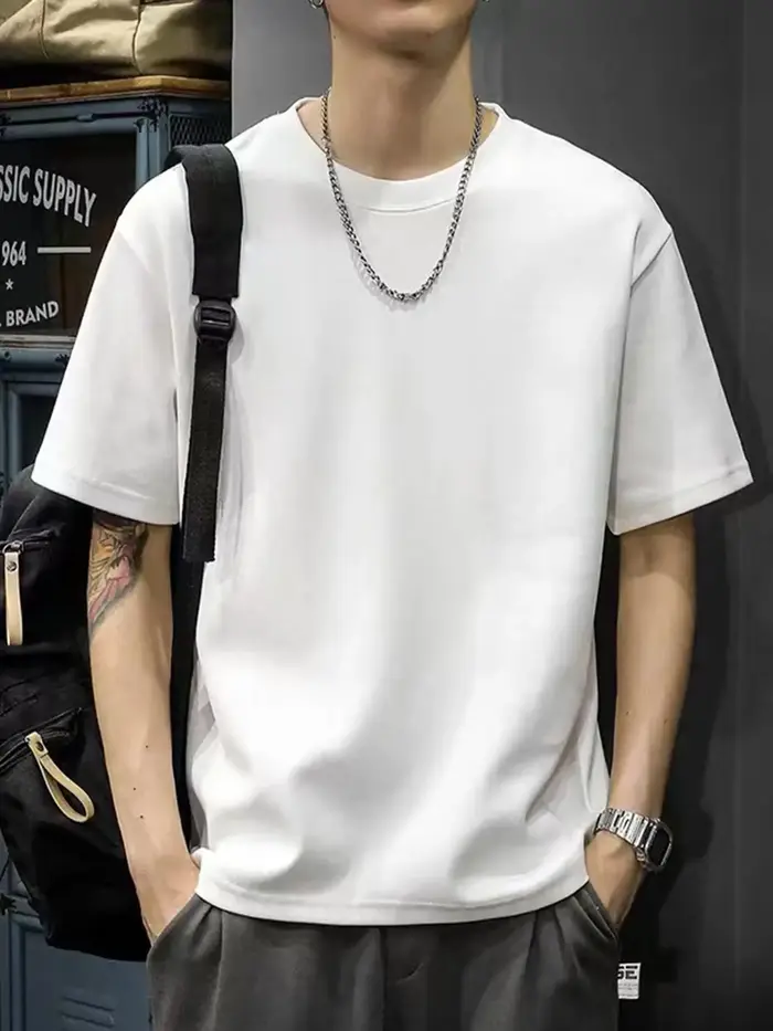 T-shirt 100% coton pour homme