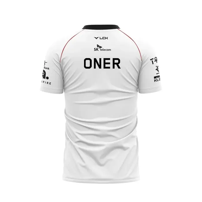 Uniforme de l'équipe du Club de sport électronique T1