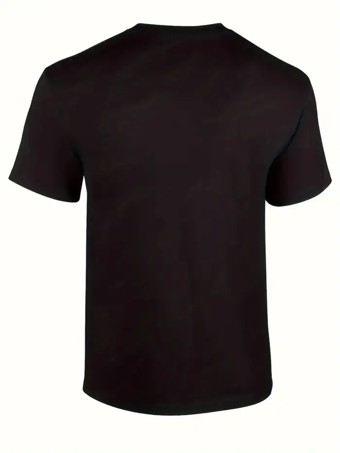 T-shirt graphique drôle de chat pour hommes