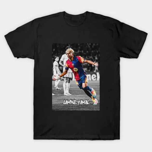 T-shirt de football unisexe ample à manches courtes en coton premium