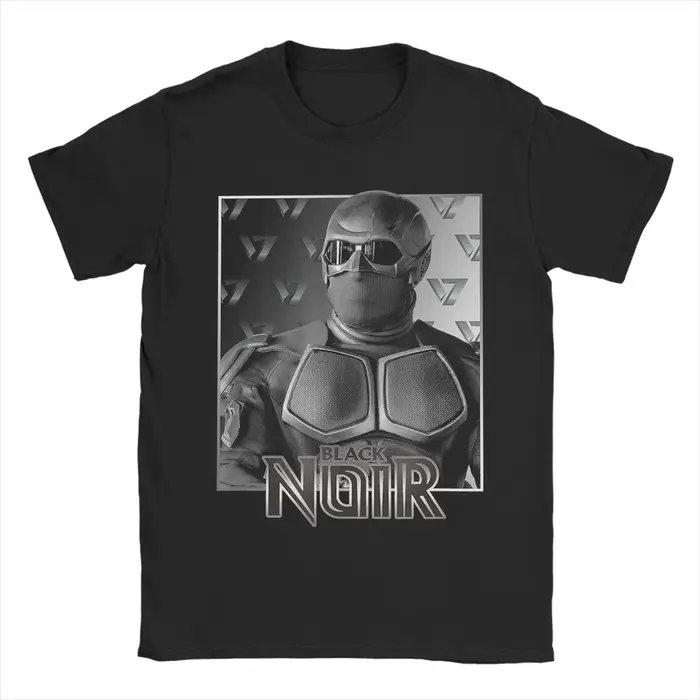T-shirts pour hommes The Boys, noir, Portrait, nouveauté, en coton, à manches courtes, col rond, nou