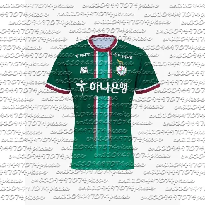 Nouveau Maillot de Foot Daejeon Hana 2026 – T-shirt de Sport Respirant à Séchage Rapide pour Hommes 