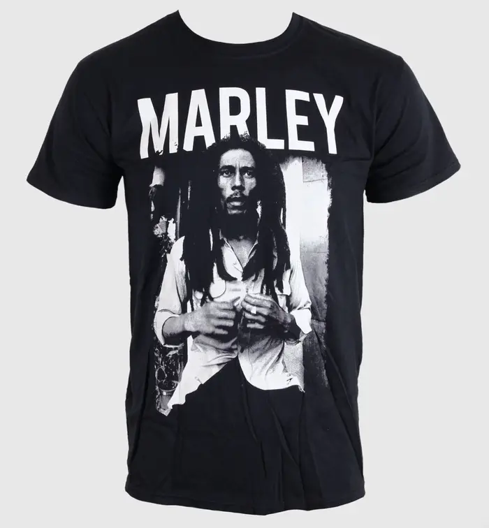 T-shirt unisexe avec portrait de Bob Marley