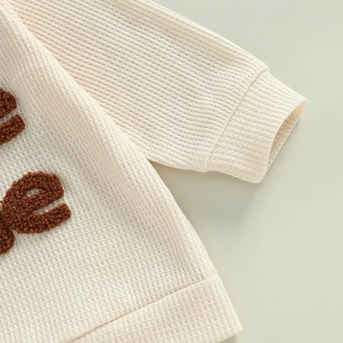 Veoraitiin-Sweat-shirt à manches longues pour tout-petit garçon et fille