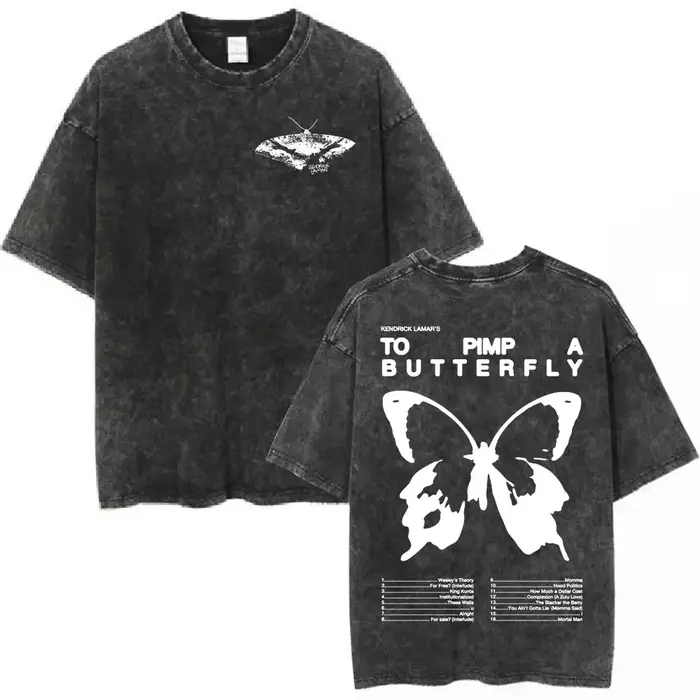Rappeur Kendrick Lamar t-shirt Mr Morale & The Big Steppers Vintage lavé T-shirts hommes femmes vêtements mode Hip Hop
