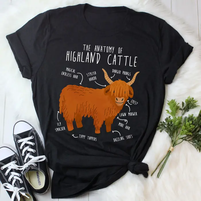 Chemise de vache des Highlands pour hommes