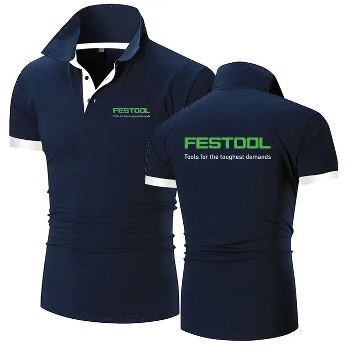 Festool 2025 été nouveau Polo à manches courtes pour hommes