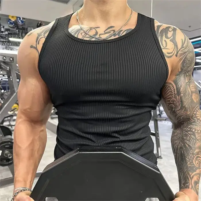 Débardeur à col rond pour homme