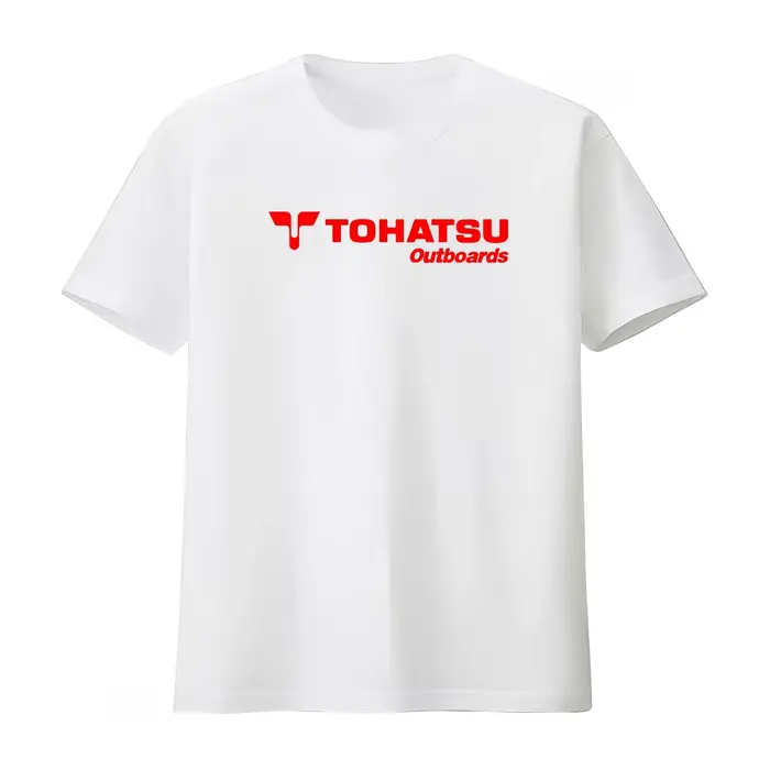 T-shirt Tohatsu Outboards imprimé pour homme et femme, décontracté, élégant, polyvalent, doux, de cr